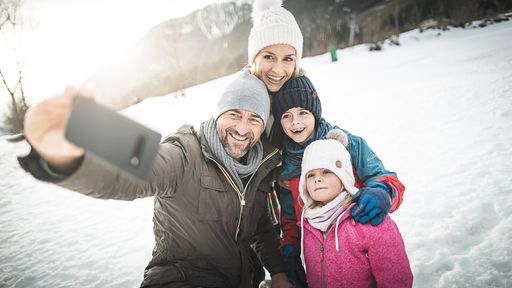 Die märchenhafte Winterlandschaft im Antholzertal.