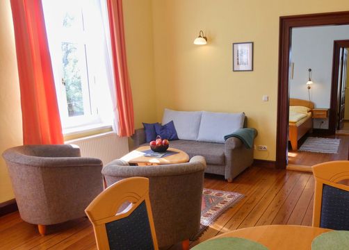 3-Zimmer Appartement "Kranich" (1/8) - Gut Nisdorf - Bio Urlaub an der Ostsee