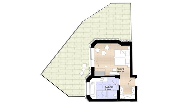 Typ "Munde Blick" in der Q Lodge