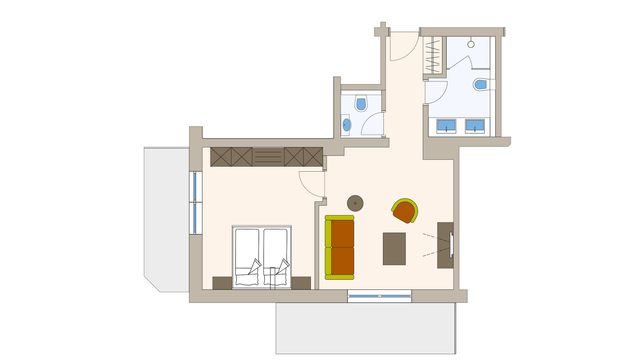Suite "Steinnelke" im Quellenhaus