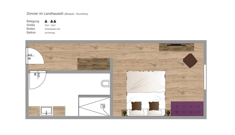Zimmer Landhausstil image 6 - Der Brandstetterhof ****