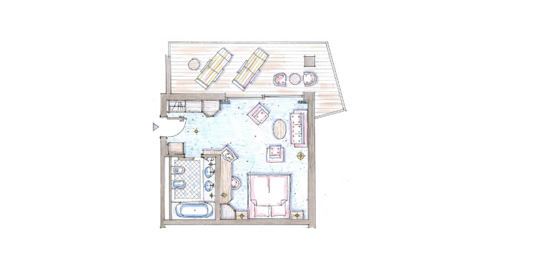 Schüle's Gesundheitsresort & Spa: Schlehe with a south-facing balcony image #6