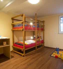 Kinderzimmer im Familienappartement 3-Raum 42qm im Familoltel FamilienKlub Krug | Familotel Fichtelgebirge