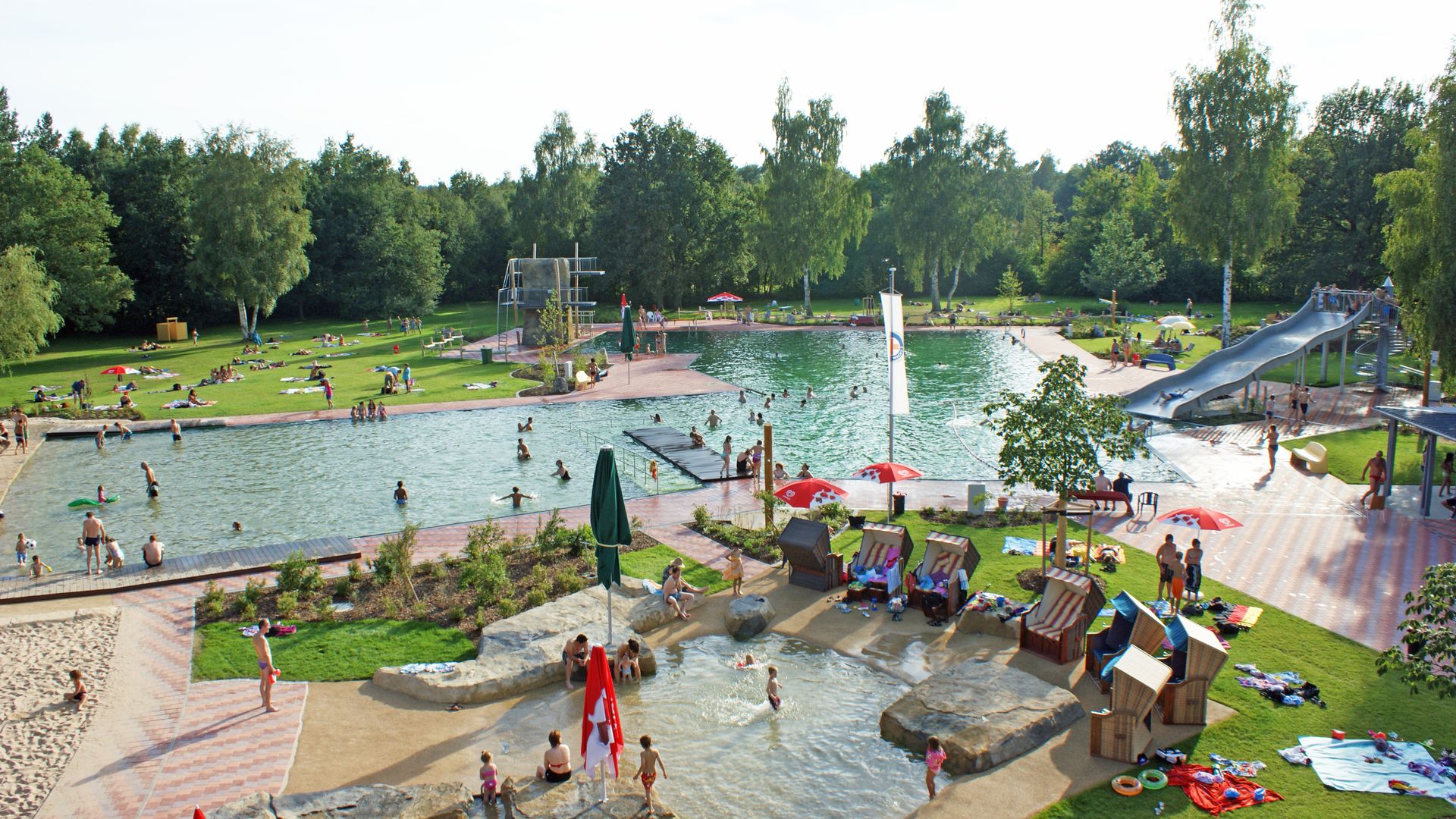 Naturerlebnisbad in Immenreth, Sommerurlaub im Familotel FamilienKlub Krug | Familotel Fichtelgebirge