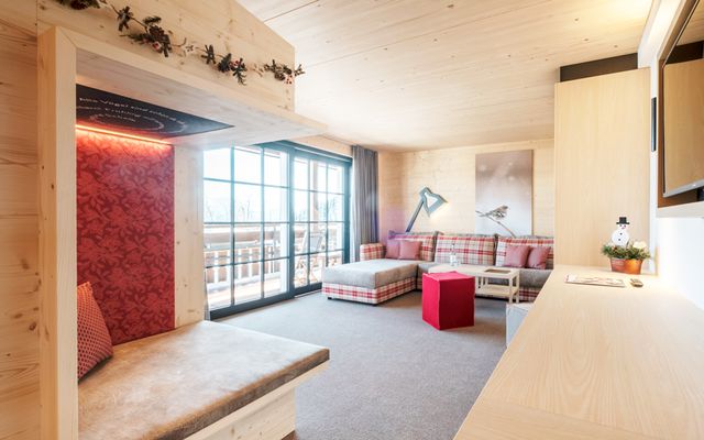 Unterkunft Zimmer/Appartement/Chalet: Familien-Suite Rubihorn | 52 m² - 3-Raum