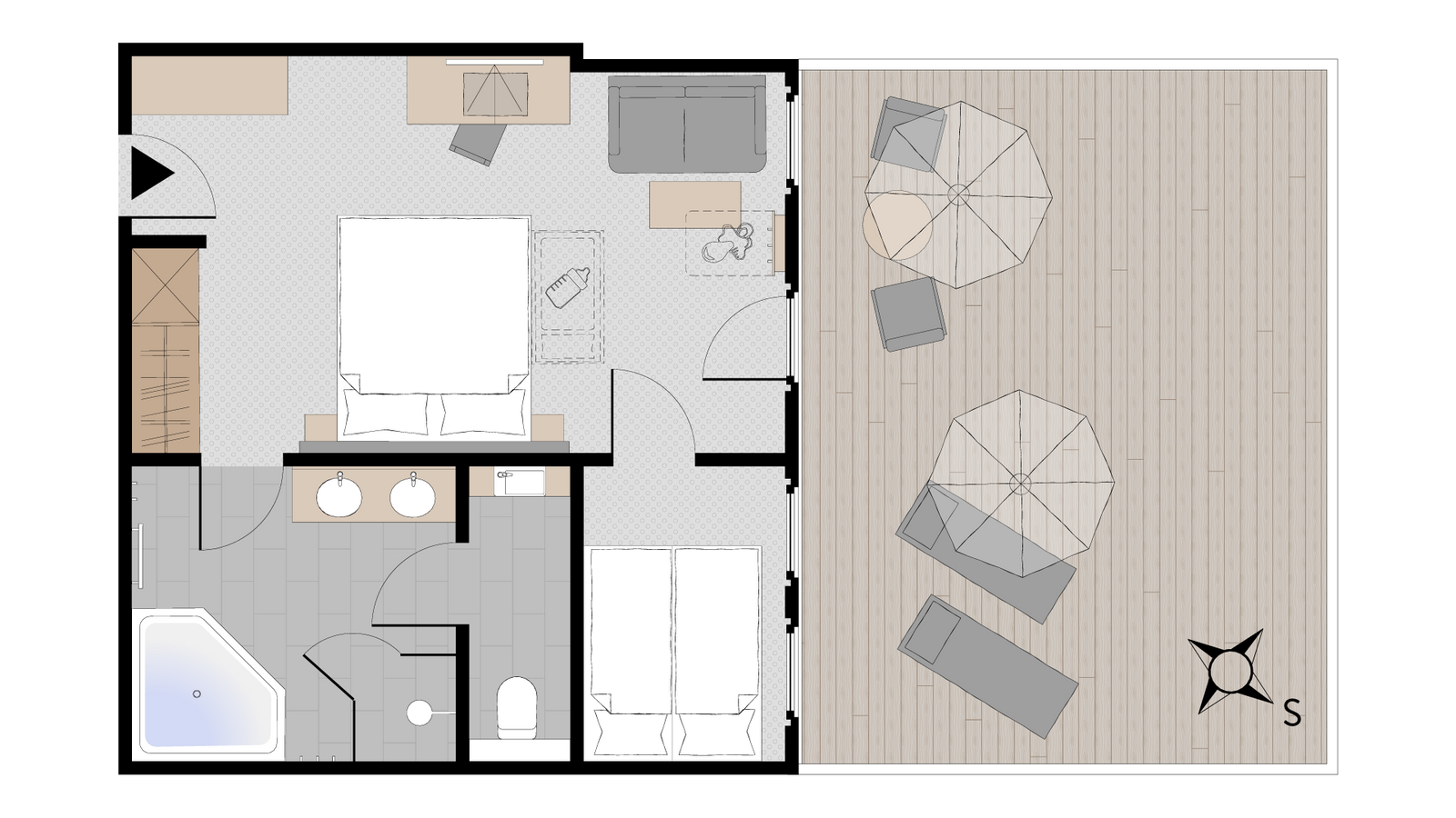 Familien-Suite Siebenschläfer image 7 - Familotel Allgäuer Alpen Allgäuer Berghof