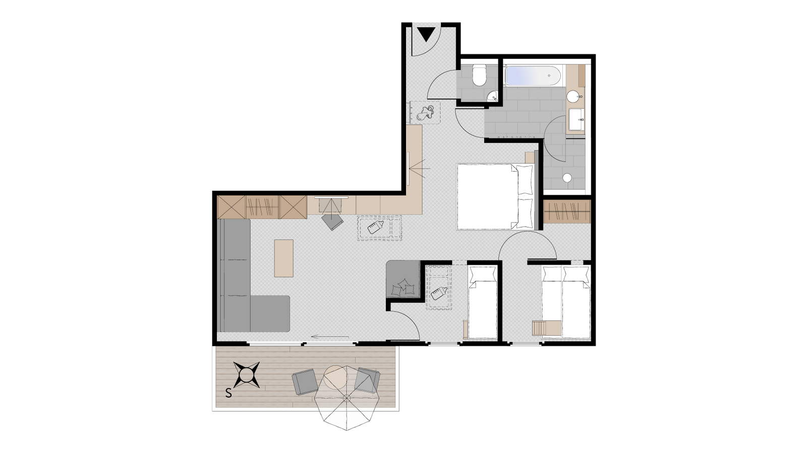 Familien-Suite Finkennest image 6 - Familotel Allgäuer Alpen Allgäuer Berghof