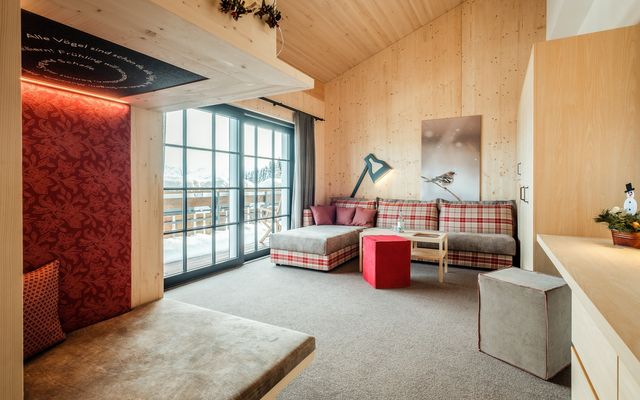 Accommodation Room/Apartment/Chalet: Family Suite Finkennest | 59 sqm