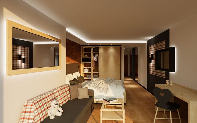 Unterkunft Zimmer/Appartement/Chalet: Familien-Suite Hochgrat | 33 qm