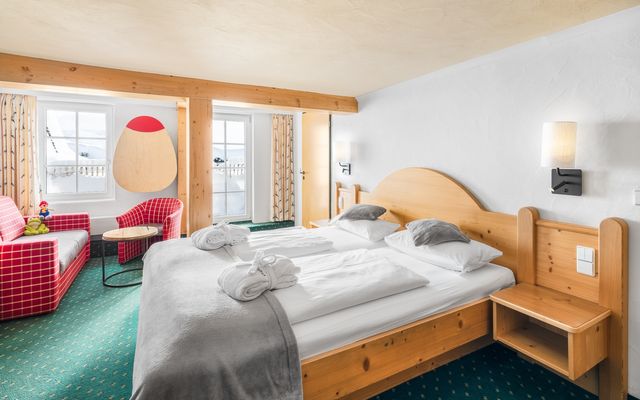 Unterkunft Zimmer/Appartement/Chalet: Familien-Suite Siebenschläfer | 39 qm