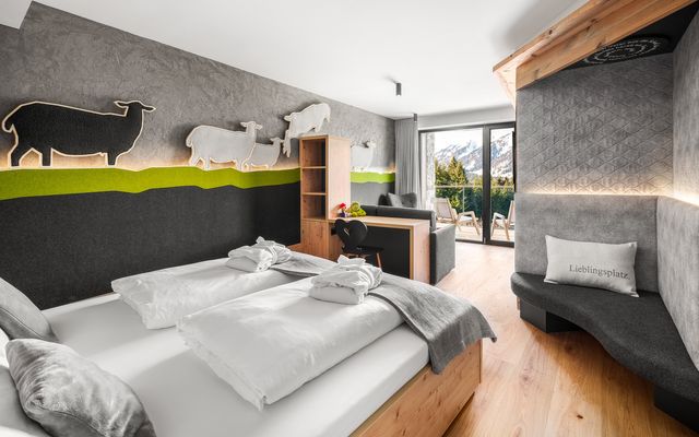 Unterkunft Zimmer/Appartement/Chalet: Familien-Suite Schafgemach | 40 qm