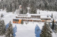 Biohotel Ifenblick: Hotel im Winter - Berghotel Ifenblick, Balderschwang, Allgäu, Bayern, Deutschland