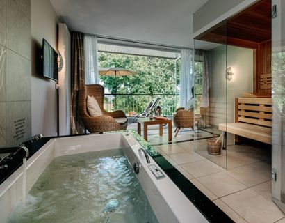 Romantik Hotel Jagdhaus Eiden am See: Wellness Suite im Gästehaus