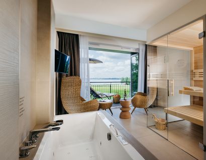 Romantik Hotel Jagdhaus Eiden am See: Wellness Suite in the Guest House
