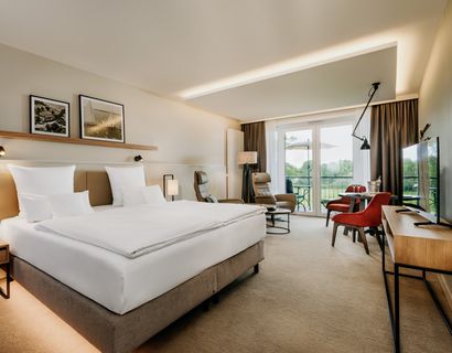 Romantik Hotel Jagdhaus Eiden am See: Double Room Deluxe with Sea View (Guest House)