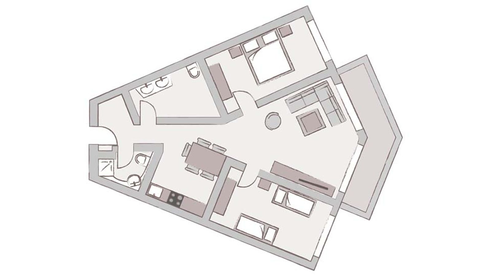 Suite Typ E image 5 - Familotel Hochsauerland Sonnenpark