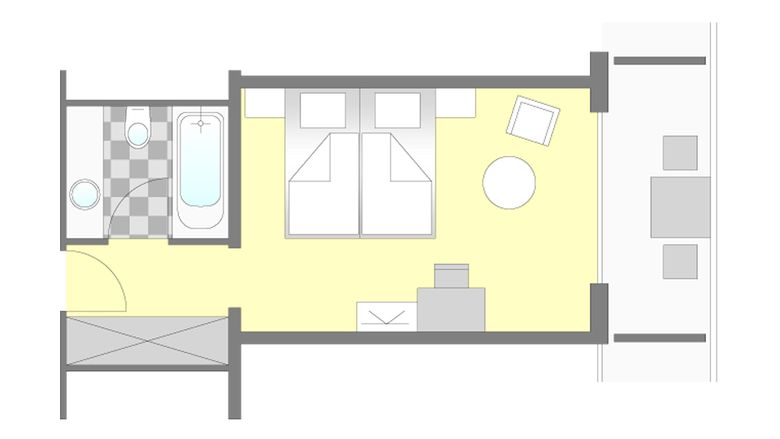 Hotel Sonnenhof Lam: Komfort-Doppelzimmer zur Sonnenseite mit Balkon/Terrasse image #6