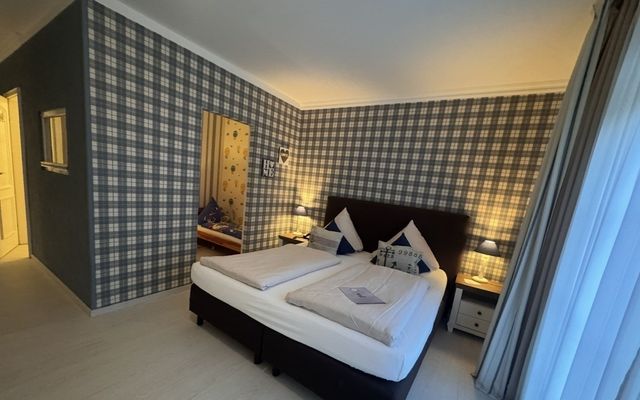 Hotel Zimmer: Familienappartement mit Terrasse| 32 qm - 2-Raum - Borchard's Rookhus
