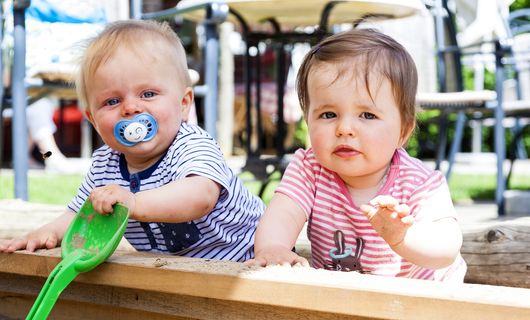 Kleine Auszeit mit Baby