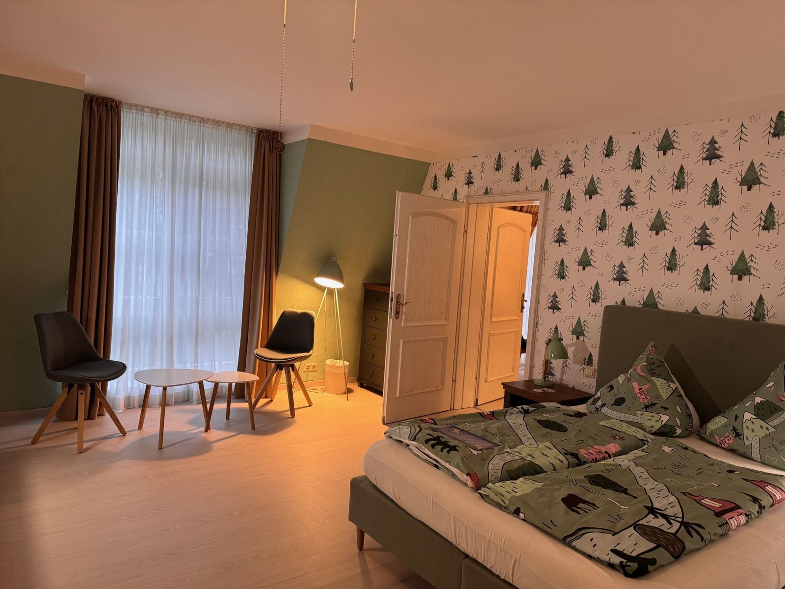 2 Familienzimmer mit V-Tür image 3 - Familotel Mecklenburgische Seenplatte Borchard's Rookhus