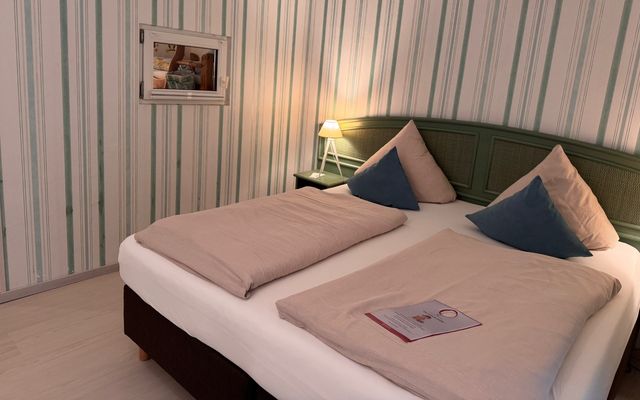 Hotel Zimmer: Familienappartement mit Etagenbett | 32 qm - 2-Raum - Borchard's Rookhus