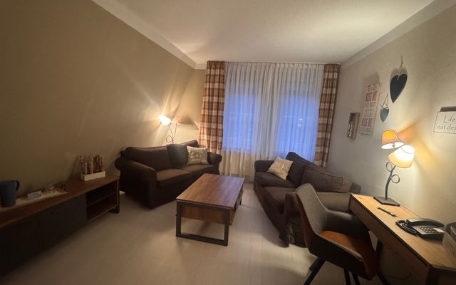 Hotel Zimmer: „Storchennest“ | 45 qm - 3-Raum - Borchard's Rookhus