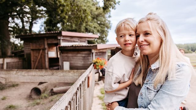 Erholung für junge Familien