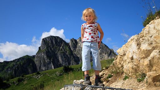 Alle Spielplätze sind über gut ausgebaute und kinderwagentaugliche Spazier- und Wanderwge zu erreichen.