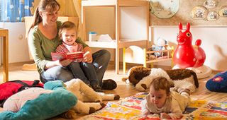 liebevolle, altersgerechte Kinderbetreuung im Familotel Sauerland