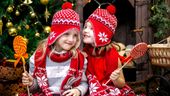 Glänzende Kinderaugen am Nikolaus Wochenende