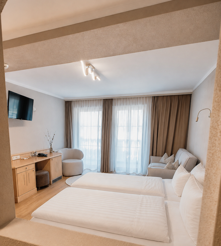 Doppelzimmer »Deluxe« thumbnail 7 - Familotel Stubaital Alpenhotel Kindl