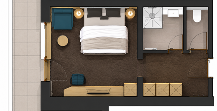 Doppelzimmer »Ferien« thumbnail 5 - Familotel Stubaital Alpenhotel Kindl