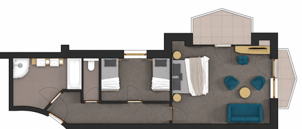 Familiensuite »Deluxe« thumbnail 9 - Familotel Stubaital Alpenhotel Kindl