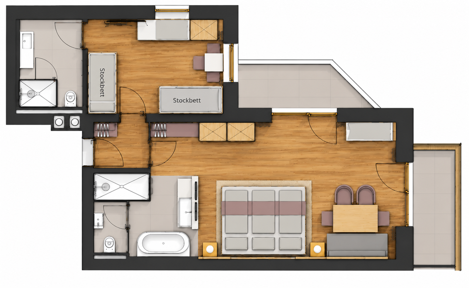 Familiensuite »Superior Zirbe« image 8 - Familotel Stubaital Alpenhotel Kindl