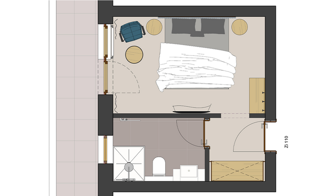 Doppelzimmer »Ferien« image 4 - Familotel Stubaital Alpenhotel Kindl