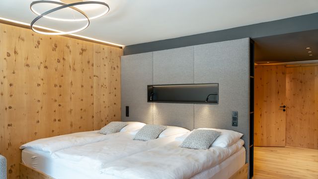 NEU! Doppelzimmer »Premium Zirbe« | 30 qm - 1-Raum