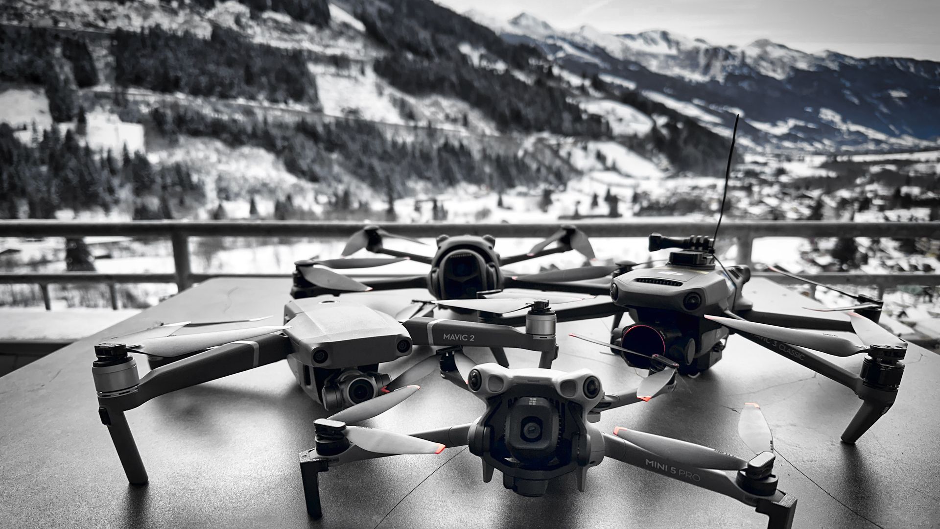 Foto von DJI Drohnen