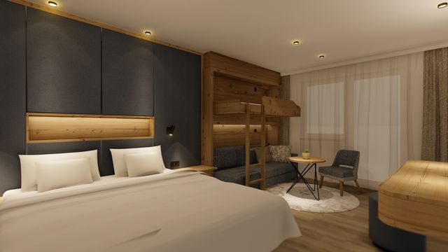 1-Raum Familienzimmer "Spatzennest"