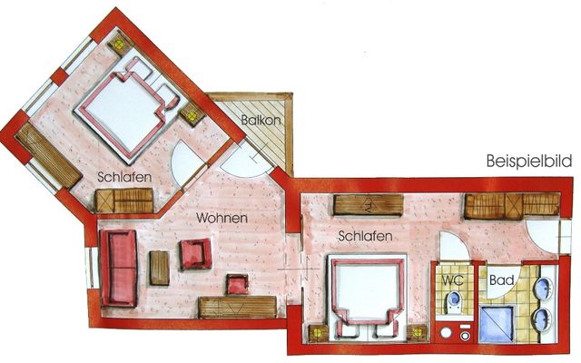 3-Raum Familien-Suite image 6 - Familotel Salzburger Land Hotel Zauchenseehof