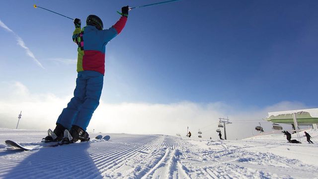 Familienzeit im Schnee