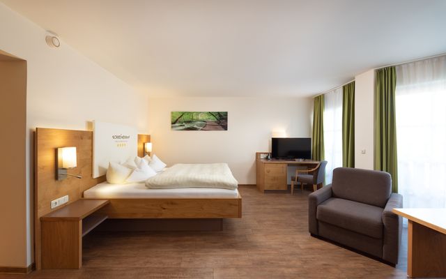 Unterkunft Zimmer/Appartement/Chalet: Family-Suite „Schreinerhof“ Richtung Baustelle