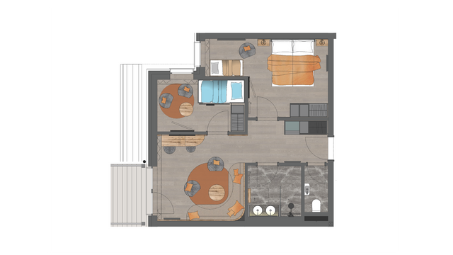 Family-Suite "Exklusiv" - Richtung Baustelle image 10 - Familotel Bayerischer Wald Schreinerhof
