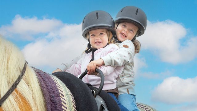 Familien-Reiturlaub für kleine  Anfänger