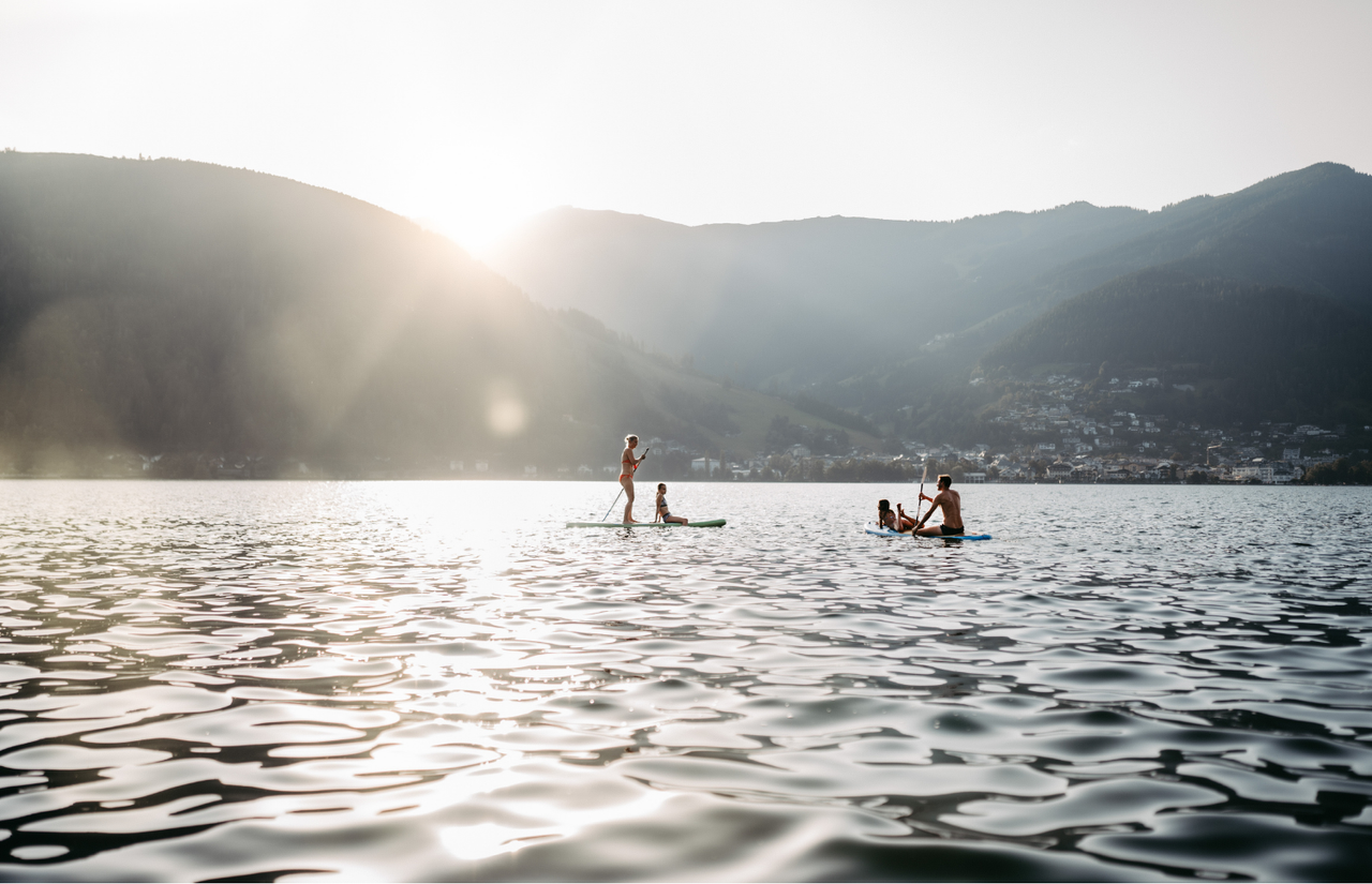 SUP am Zeller See