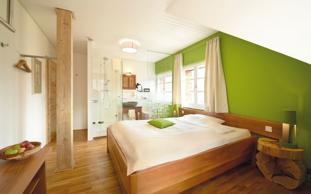 Unterkunft Zimmer/Appartement/Chalet: Doppelzimmer Ahorn / Elsbeere