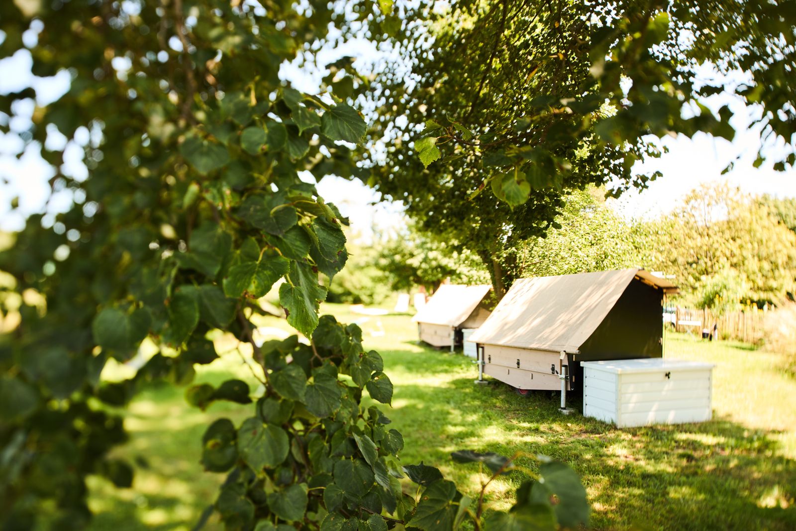 Glampingbett image 1 - Bio Hotel & Bio Herberge LindenGut