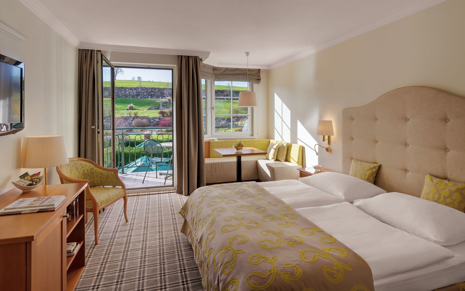 Kuschel-Zimmer Birne mit Gartenblick image 1 - RelaxResort Kothmühle