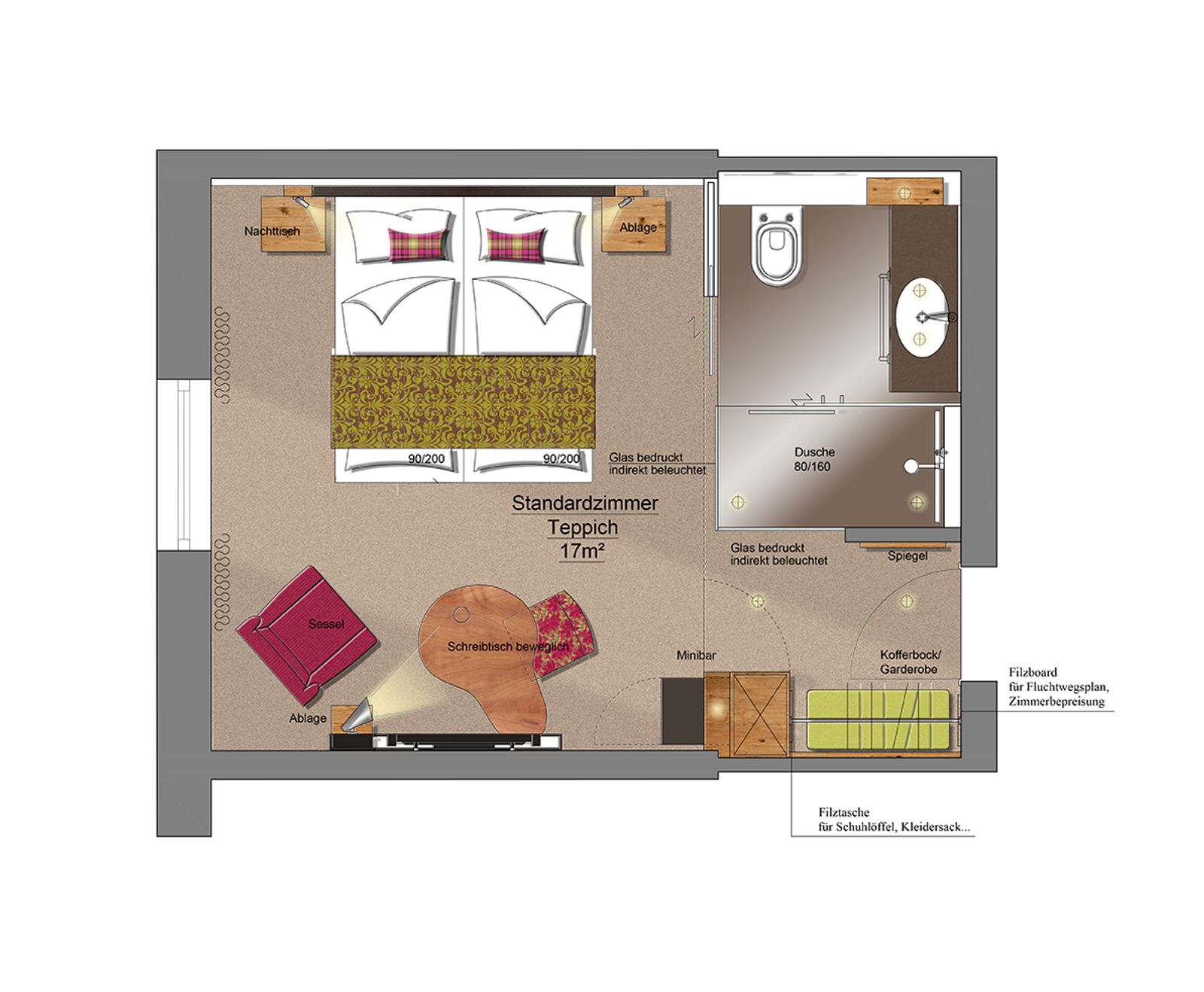 Classic Doppelzimmer Birne image 7 - RelaxResort Kothmühle