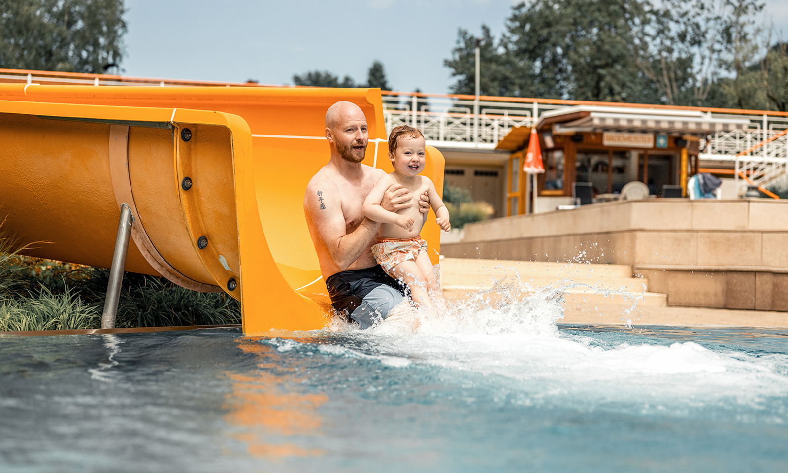 Wasserrutsche Parkbad