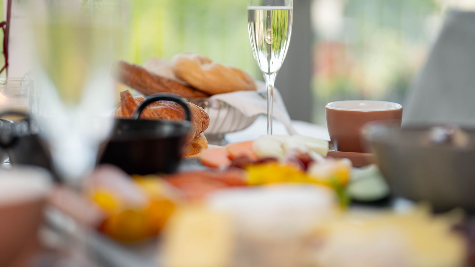 Frühstück im Schloss